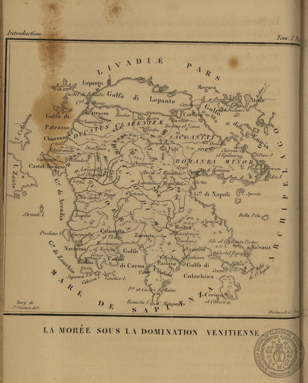 La Moree sous la domination venitienne